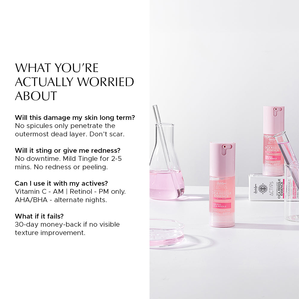 Encapsulated Cica Reedle Essence with 4th Gen Spicule & Ginseng PDRN - 30mL