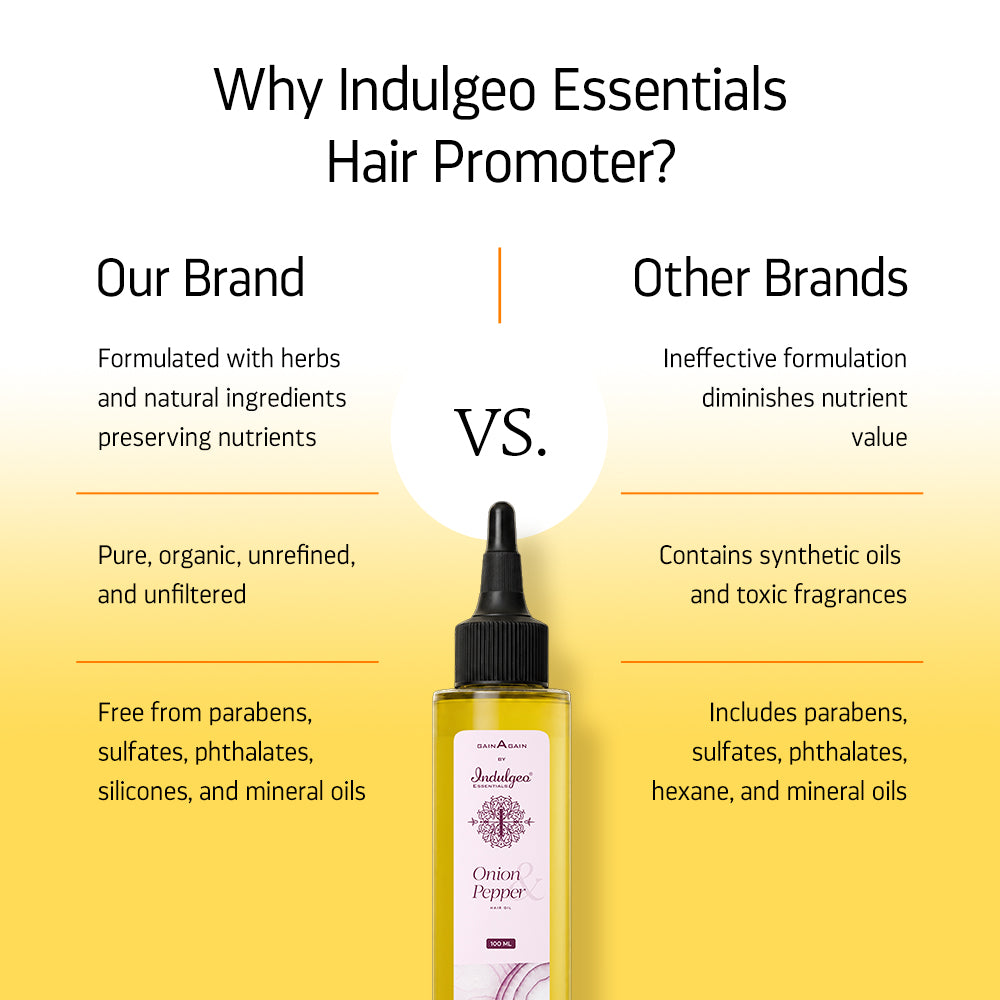BYOB- Onion & Pepper Hair Oil For Hair Regrowth (100ml)