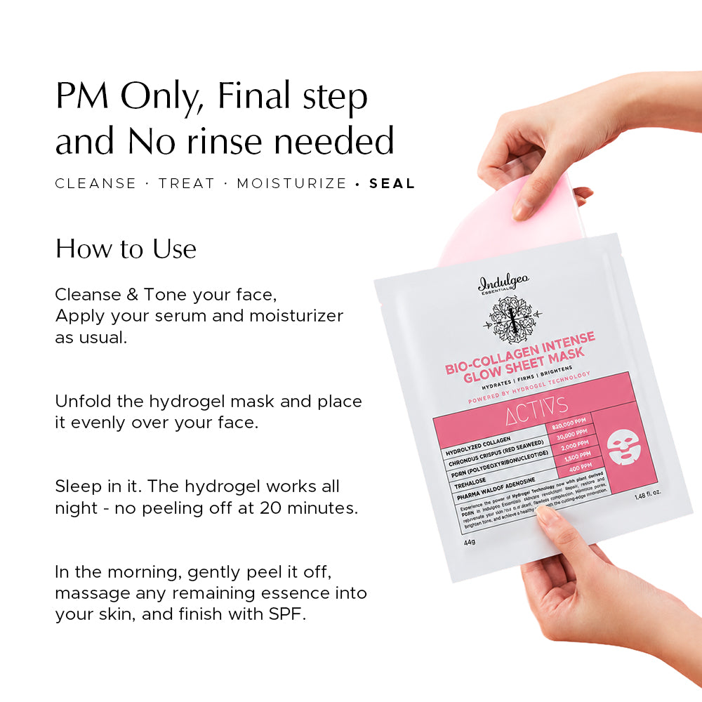 Ginseng PDRN - Bio Collagen Intense Glow Sheet Mask