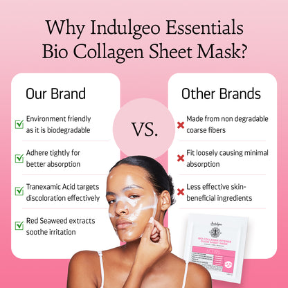 Ginseng PDRN - Bio Collagen Intense Glow Sheet Mask (new)