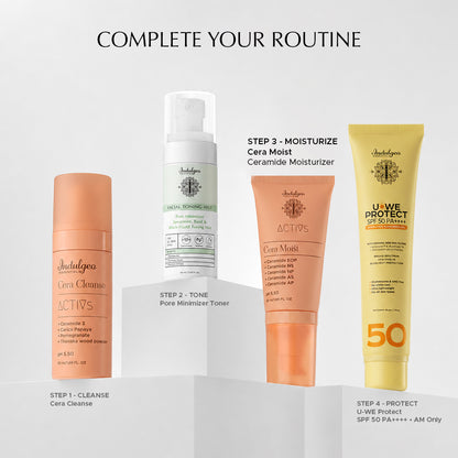 CERA MOIST - 1% iActive Ceramide Calming Moisturizer for Hydration & Skin Barrier Repair