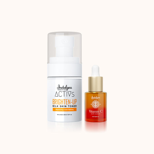 MINI Antioxidant Combo - Milk Toner (30ml) + Vitamin C (6ml)