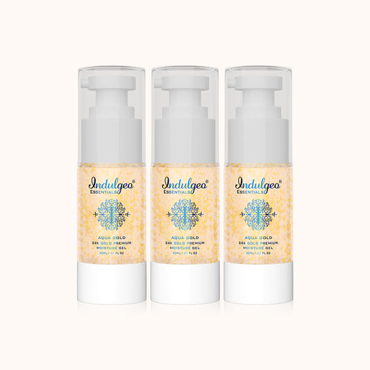 Pack Of 3 : Aqua 24k Gold Premium Moisture Gel