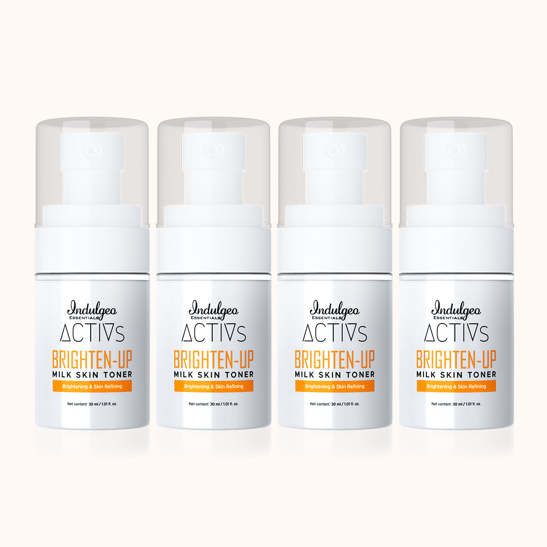 Brighten Up - Milk Skin Toner with Glutathione & Arbutin (Pack of 4)