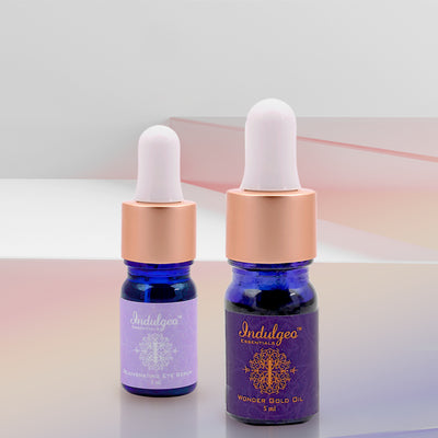 COMBO-Mini Wonder Gold Oil (5ml) + Mini Rejuvenating Eye Serum (5ml)