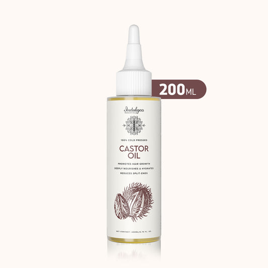 Castor Oil - 100% Cold Pressed Oil 200ml