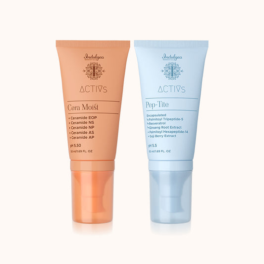 COMBO : CERA MOIST - Ceramide Calming Moisturizer & PEP TITE - Peptide Skin Firming Moisturizer