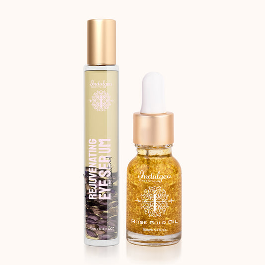 Combo-Rose Gold Oil + Remastered Rejuvenating Eye Serum