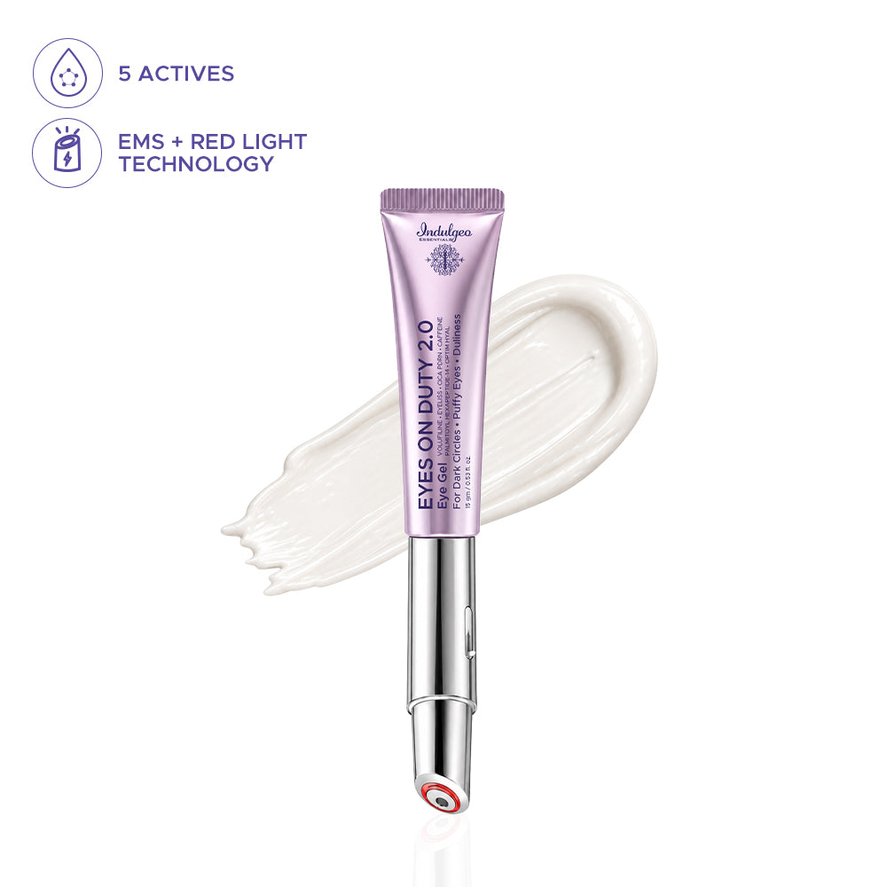 EYES ON DUTY - 5% Volufiline™ Gel with Precision EMS Eye Device  for Under-Eye Volume and Brightening