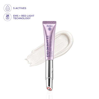 EYES ON DUTY - 5% Volufiline™ Gel with Precision EMS Eye Device  for Under-Eye Volume and Brightening