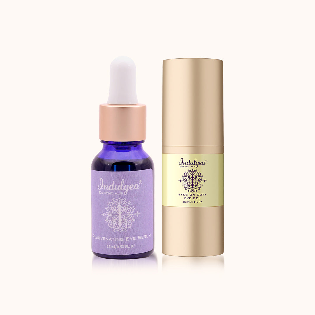 Eye Essentials Combo - Eyes On Duty Eye Gel + Rejuvenating Eye Serum