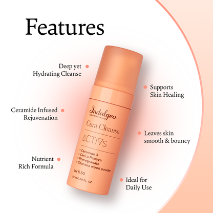 MINI CERA CLEANSE - Ceramide Foaming Face Wash For Barrier Repair & Deep Cleanse (50ml)