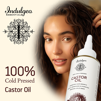 Castor Oil - 100% Cold Pressed Oil 200ml