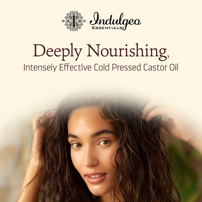 Castor Oil - 100% Cold Pressed Oil 200ml
