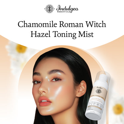 Chamomile Roman Witch Hazel Facial Toning Mist For Sensitive Skin (60ml)