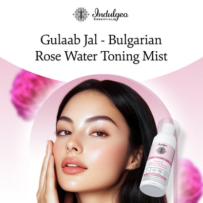 Gulaab Jal - Bulgarian Rose Water Toner For All Skin Types