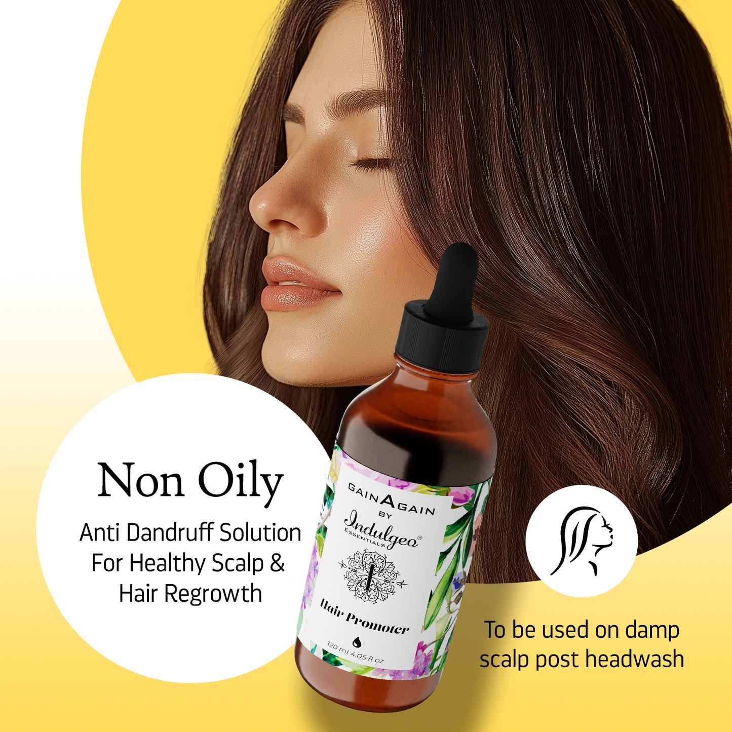 Hair Growth Promoter | Non Oily Serum For Dandruff & Hairfall