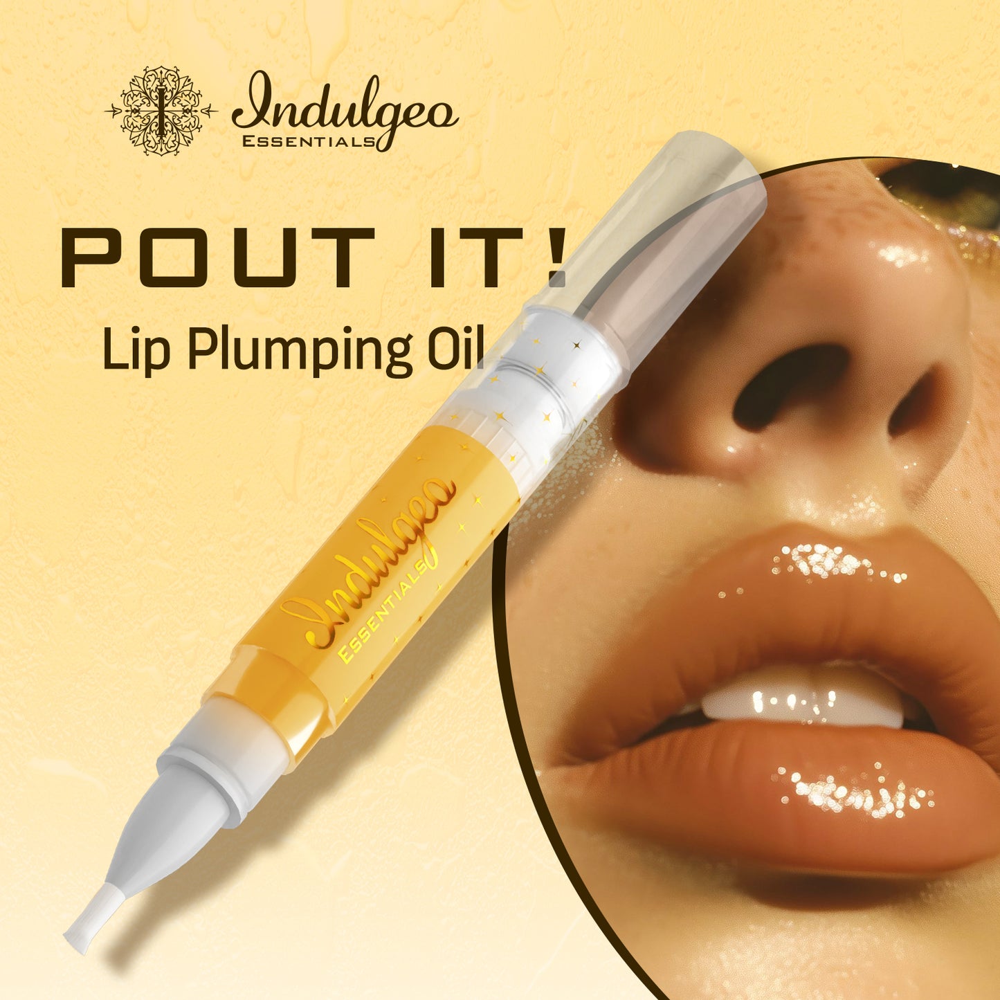 BYOB- Pout It! - 24K Gold Lip Plumping Oil (3.5ml)