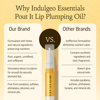 BYOB- Pout It! - 24K Gold Lip Plumping Oil (3.5ml)