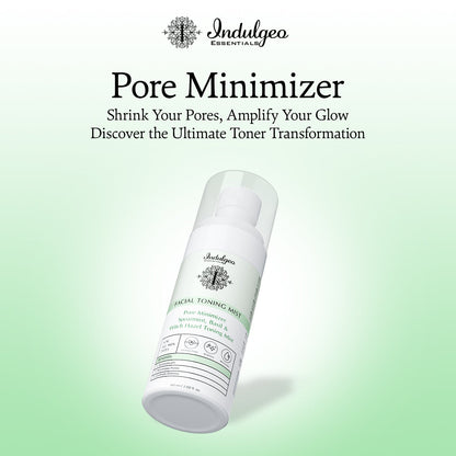 Pore Minimizer Spearmint And Basil Witch Hazel Facial Toning Mist For All Skin Types (60ml)