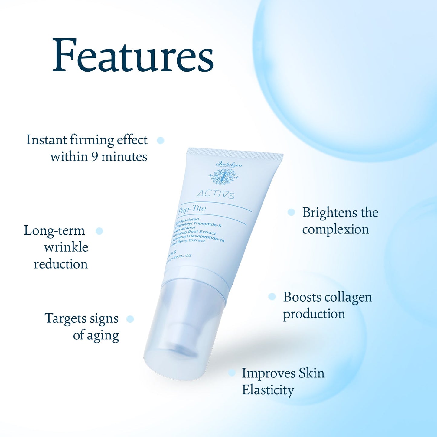 Pep Tite - Instant Skin Tightening & Lifting Peptide Moisturizer