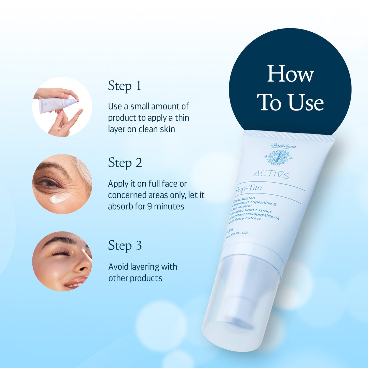 Pep Tite - Instant Skin Tightening & Lifting Peptide Moisturizer
