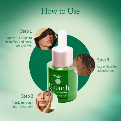 BYOB- Quench – 100% Pure Sugarcane Squalane | India’s First Skin Hydration Anomaly