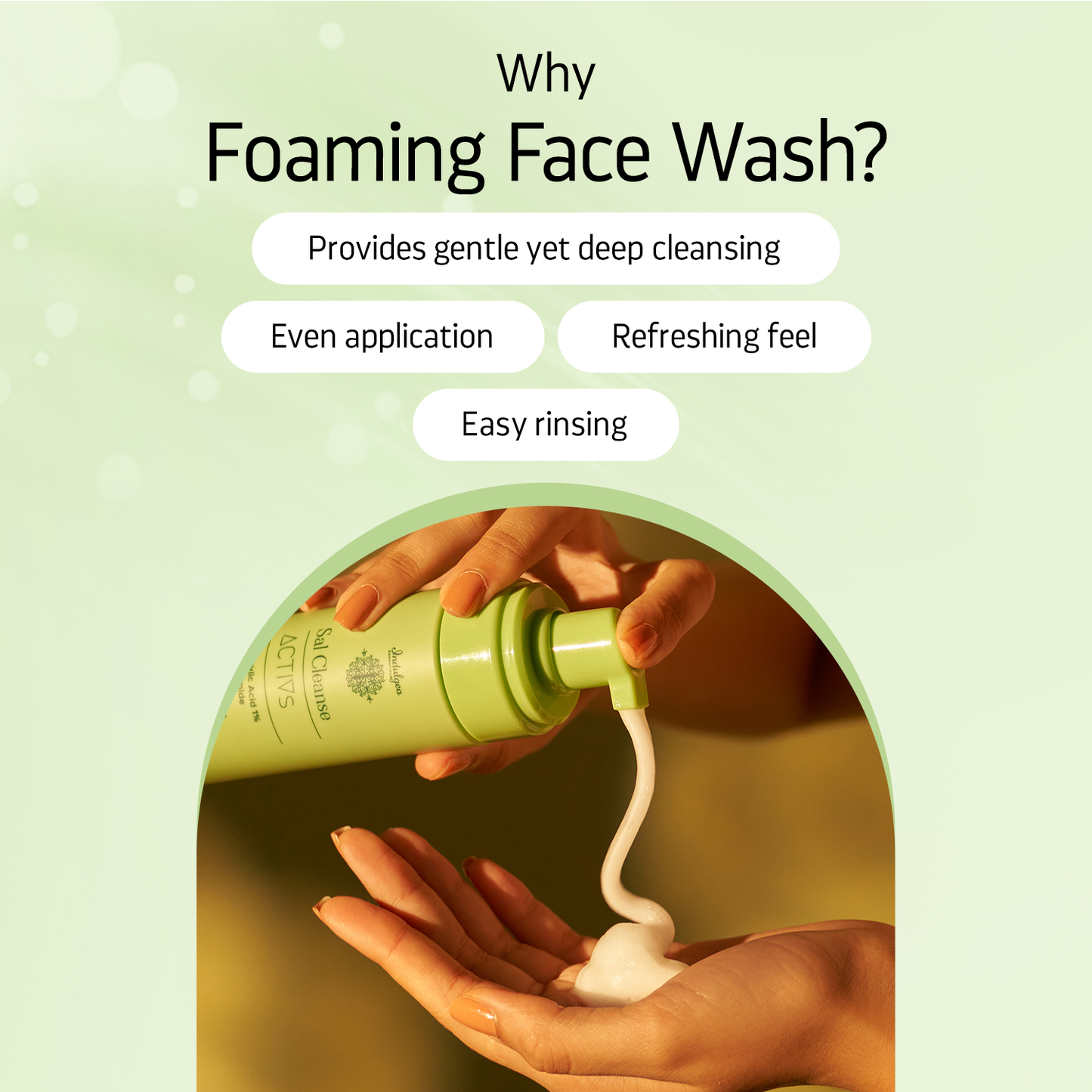SAL CLEANSE - Foaming Face Wash With Salicylic Acid 1%