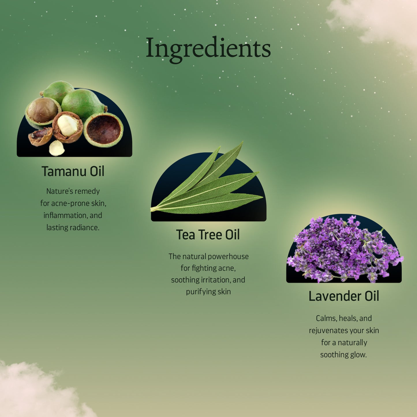 BYOB- Volcanic Night Oil For Oily Acne Prone Skin