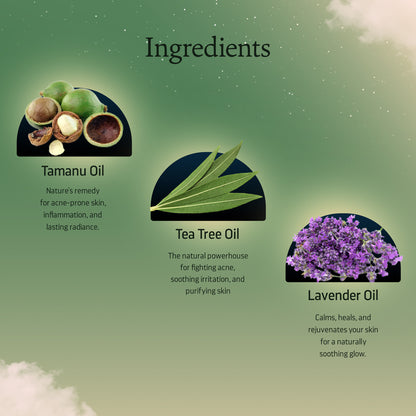 BYOB- Volcanic Night Oil For Oily Acne Prone Skin