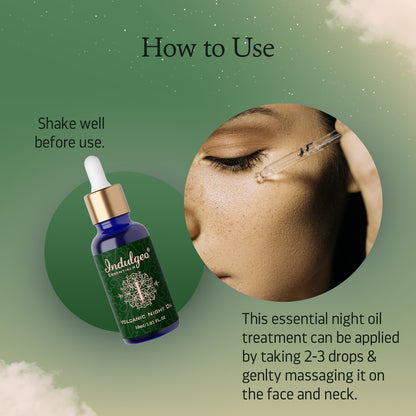 BYOB- Volcanic Night Oil For Oily Acne Prone Skin