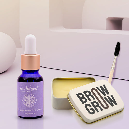 Lash & Brow Care Combo - Brow Grow + Rejuvenating Eye Serum
