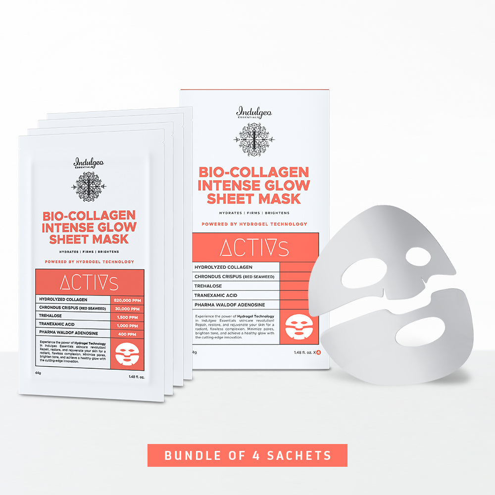 Bio Collagen Intense Glow Hydrating Overnight Sheet Mask