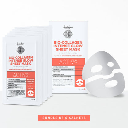 Bio Collagen Intense Glow Hydrating Overnight Sheet Mask