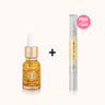 Rose Gold Oil With 24k Gold Flakes