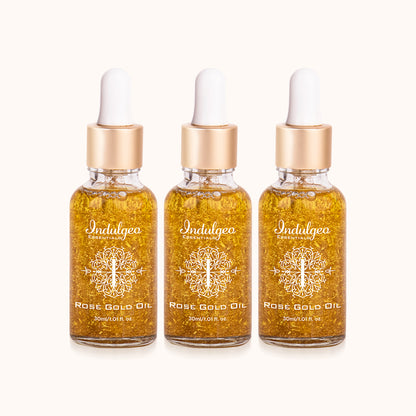 Pack of 3 : Rose Gold Oil