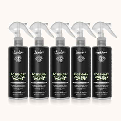 Pack of 5 : Rosemary & Rice Water Mist For Hair Strengthening