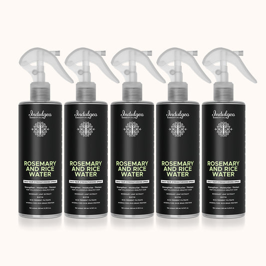 Pack of 5 : Rosemary & Rice Water Mist For Hair Strengthening