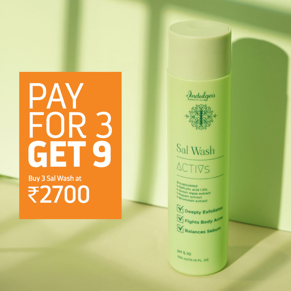 Pay For 3 Get 9: SAL WASH - Body Wash With Encapsulated Salicylic Acid 1.5%