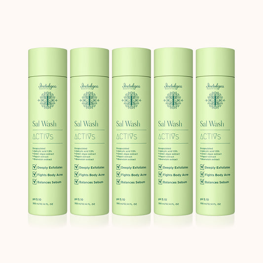 Pack of 5 - SAL WASH Salicylic Acid Body Wash (300mL)