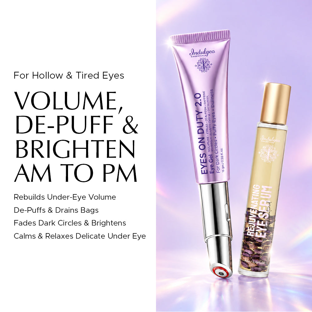 COMBO : Eyes on Duty 2.0 + Remastered Rejuvenating Eye Serum - AM/PM Eye Ritual