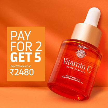 Pay For 2 Get 5 : Vitamin C Glow Essence - 20 mL