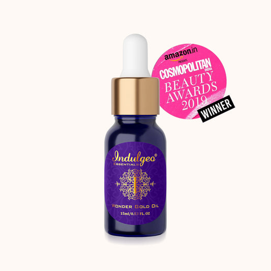 Wonder Gold Oil with 24K Gold Flakes - For Sensitive Skin