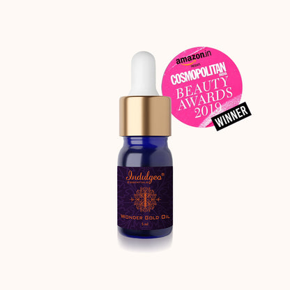 Wonder Gold Oil with 24K Gold Flakes - For Sensitive Skin