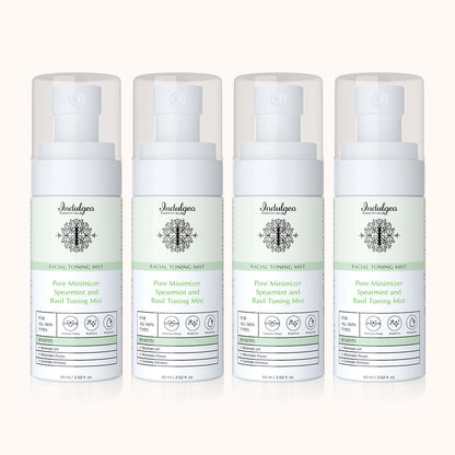Pore Minimizer Spearmint And Basil Witch Hazel Facial Toning Mist For All Skin Types (60ml)
