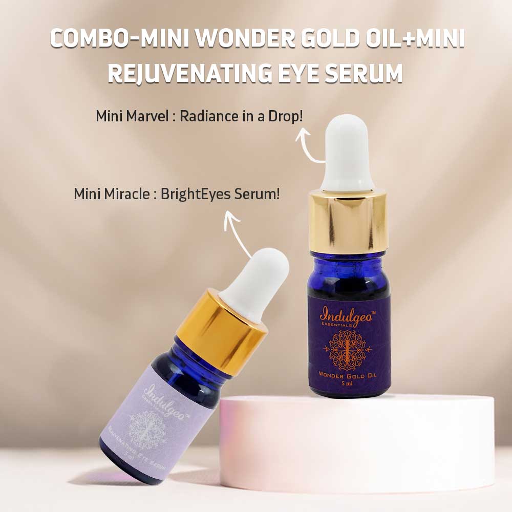 COMBO-Mini Wonder Gold Oil+Mini Rejuvenating Eye Serum